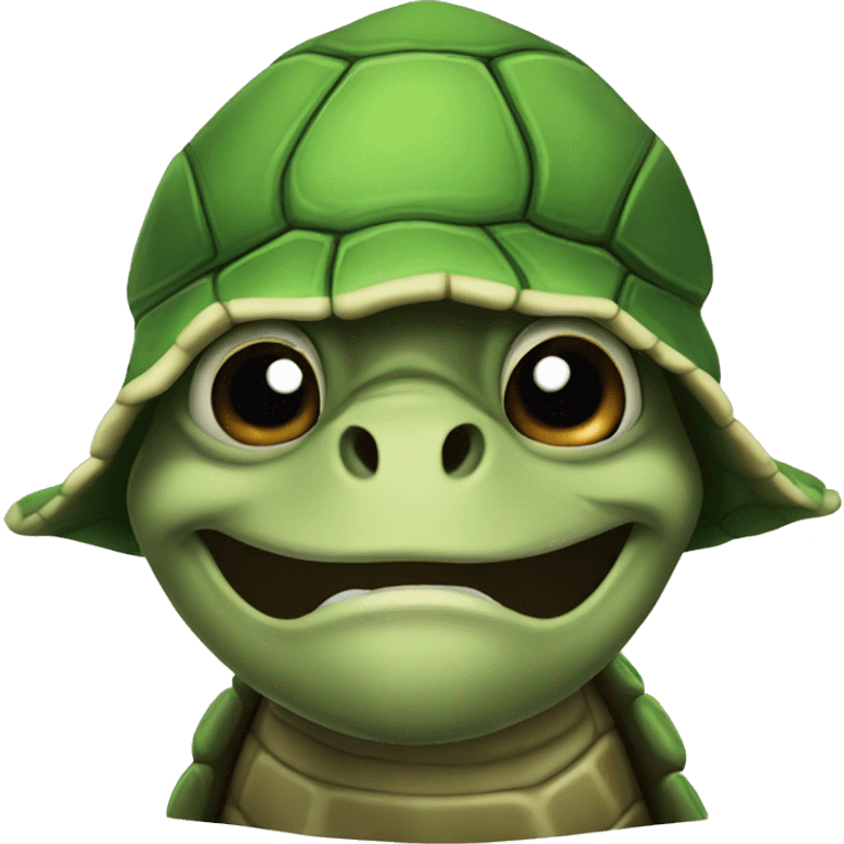 Turtle with wizard h emoji