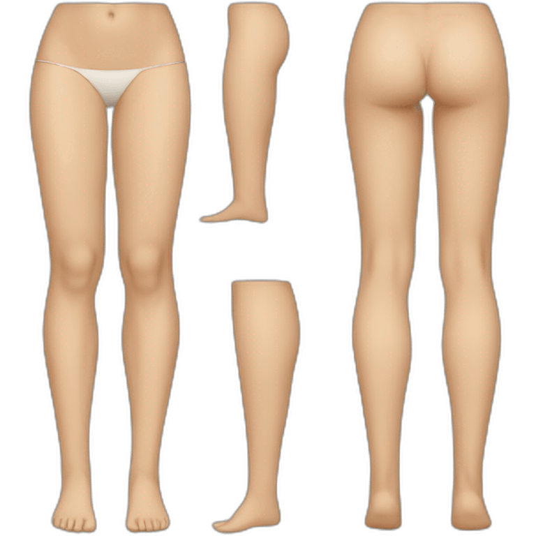 Women lower body female Details insight emoji