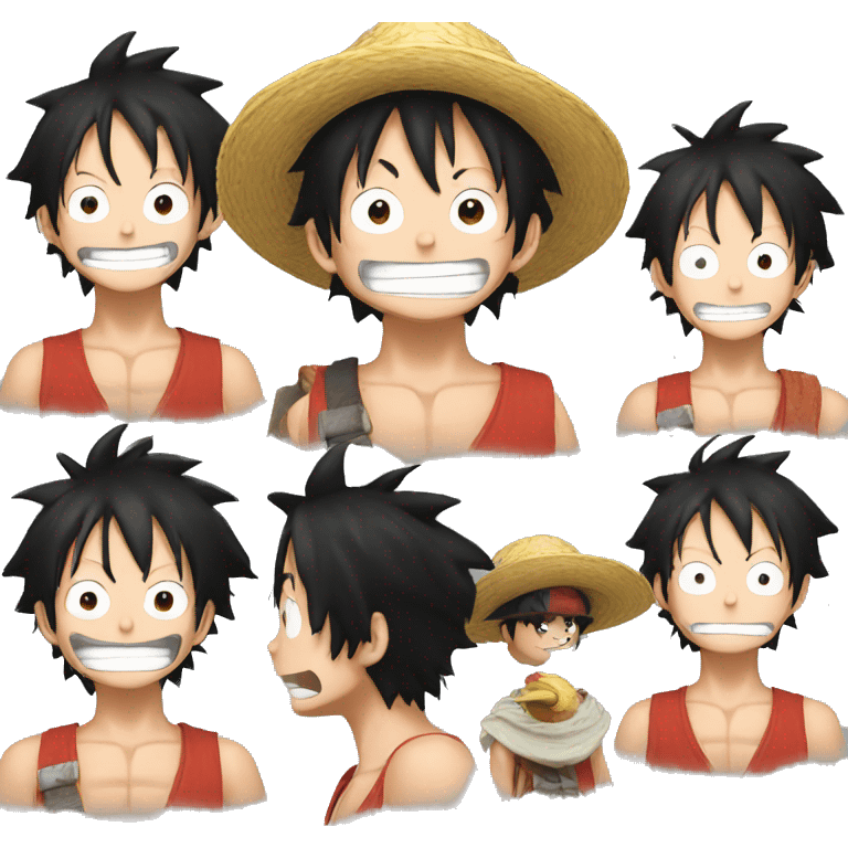 Luffy emoji