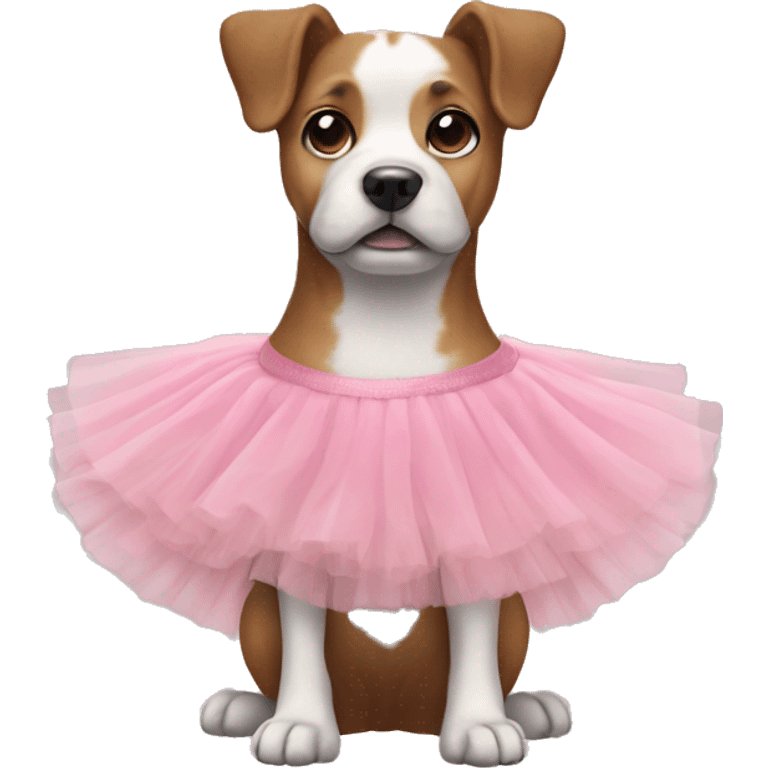 dog in tutu emoji