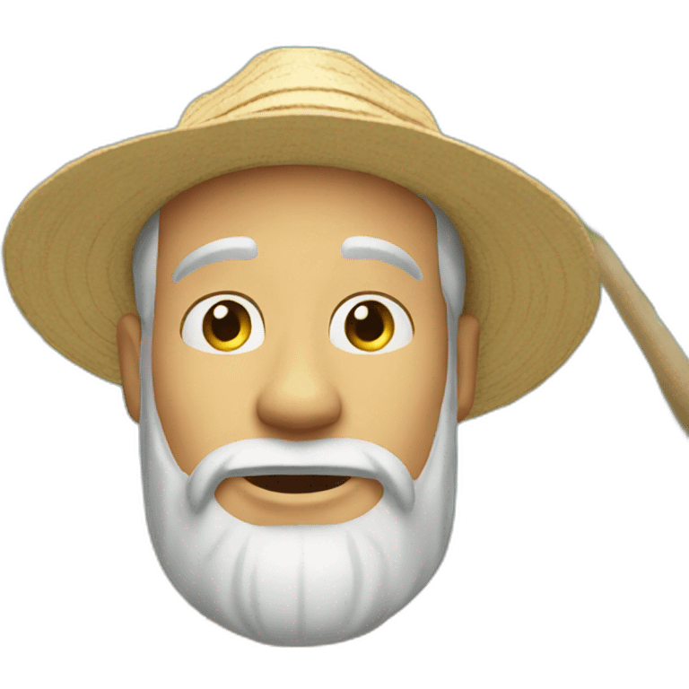 white man on vacation emoji