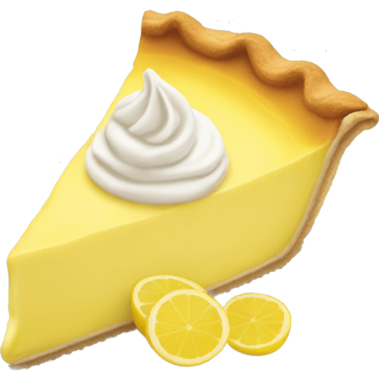 Lemon pie emoji