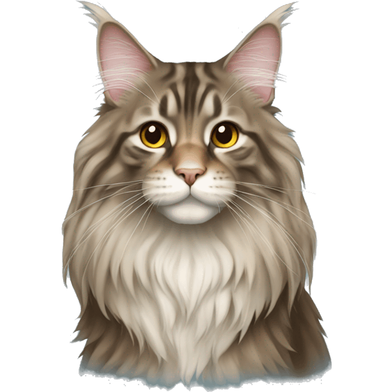 Maine coon cat emoji