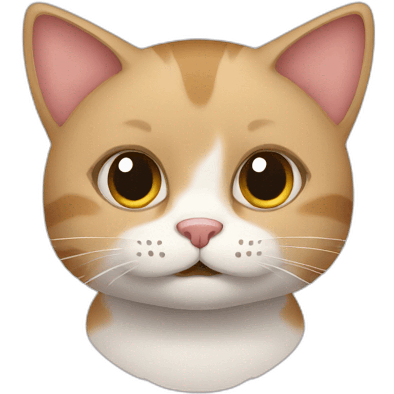 Cat with six apps  emoji