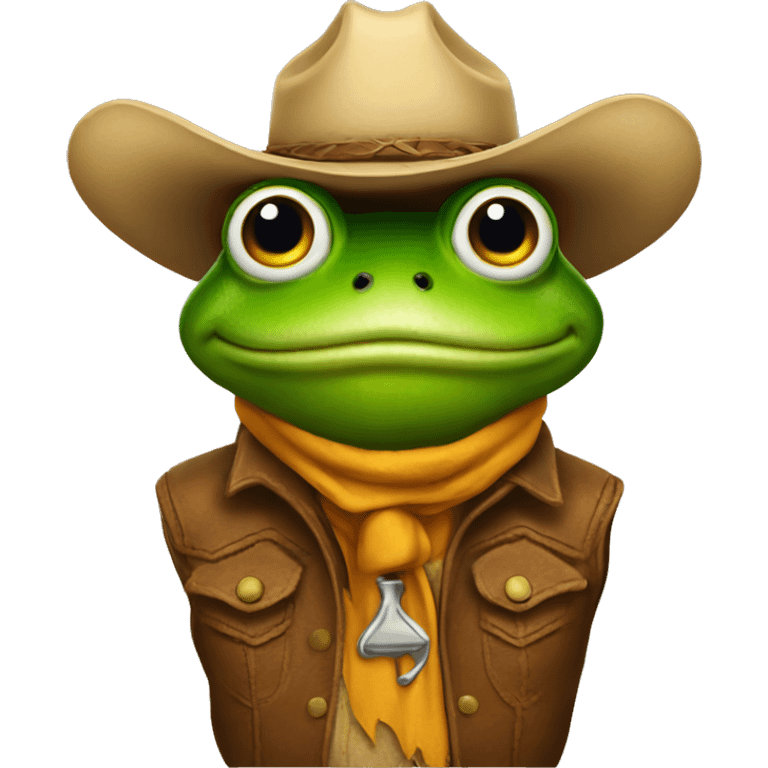 cowboy frog emoji