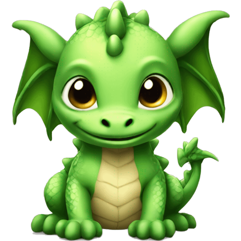 Cute baby dragon emoji