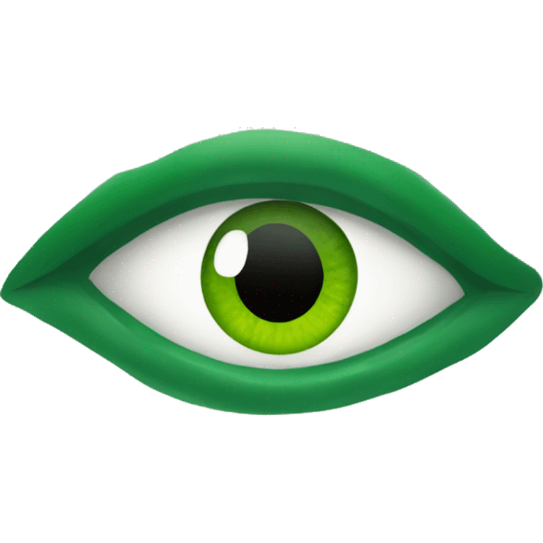 Ojos verdes  emoji