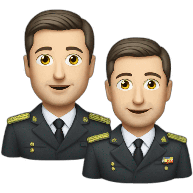 Vladimir Zelensky president of Ukraine emoji