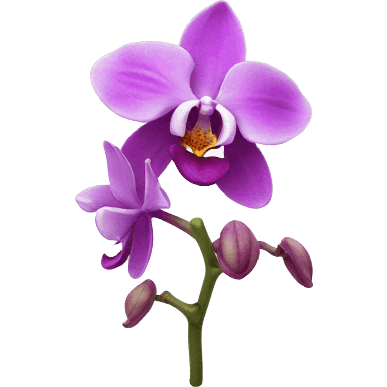 Orchid  emoji