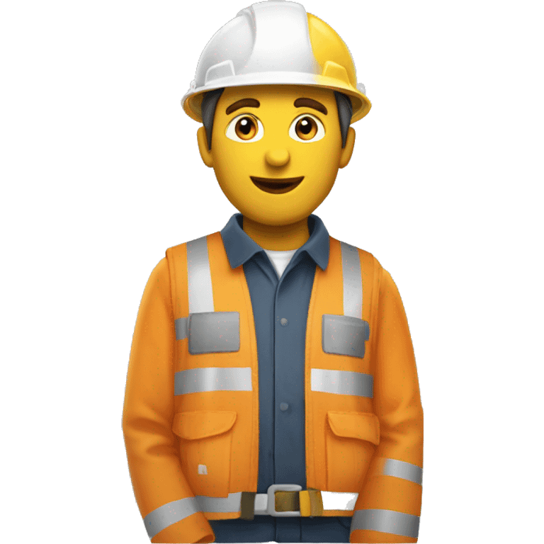 Cône de chantier emoji