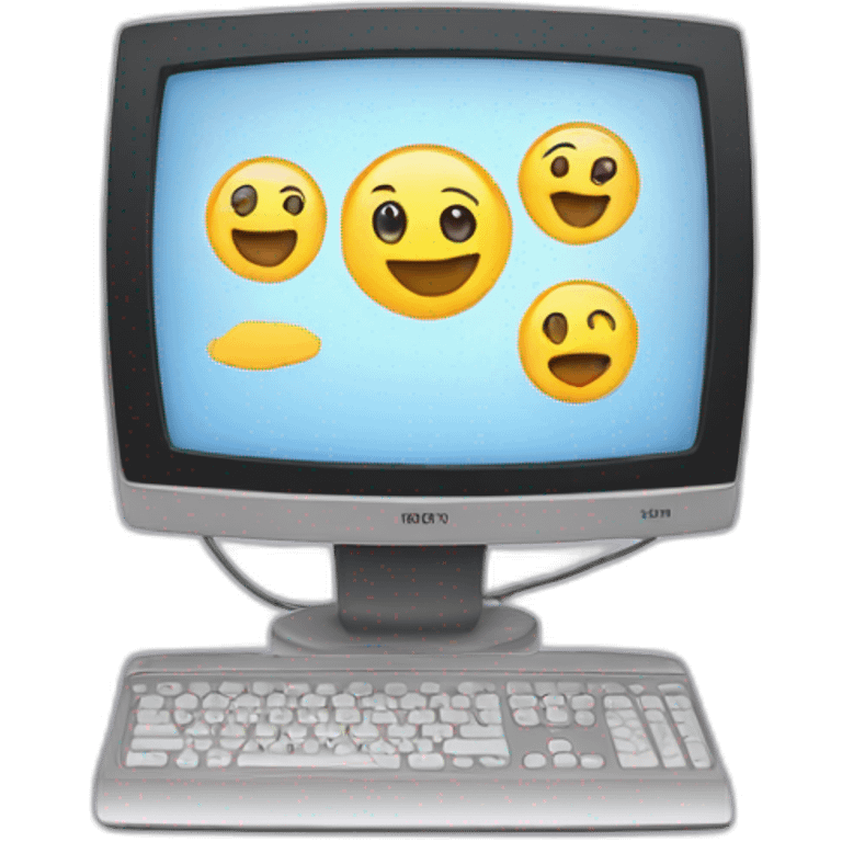 computer display emoji