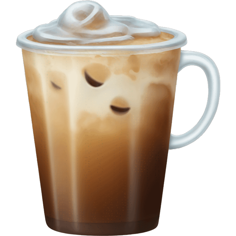 Iced coffee emoji