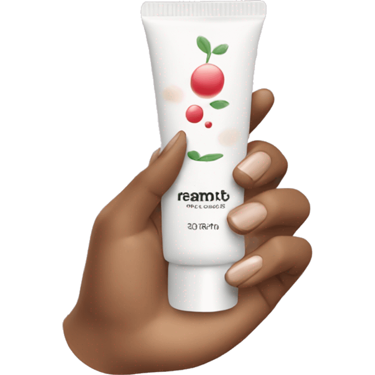 hand cream emoji