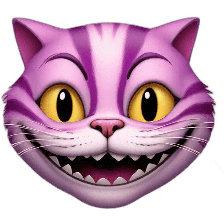 cheshire cat from american mc gee's alice emoji