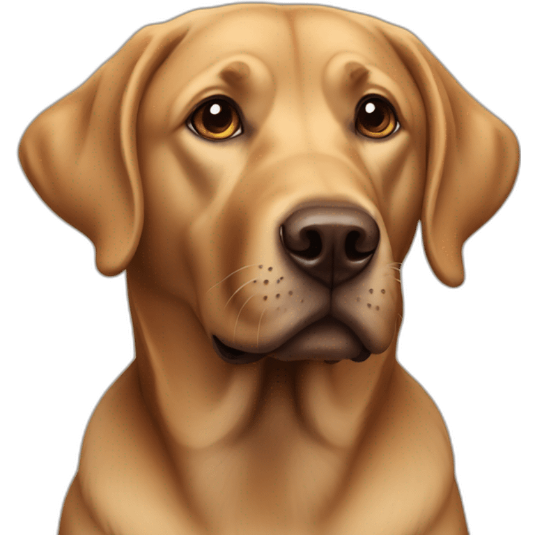 labrador brown emoji