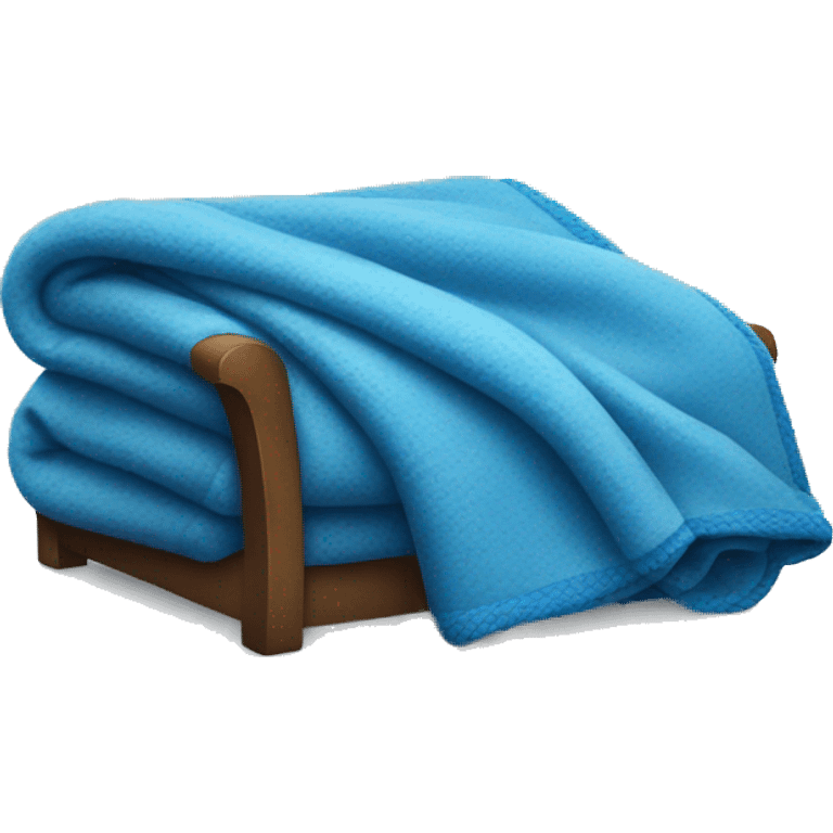 blue cozy blanket  emoji