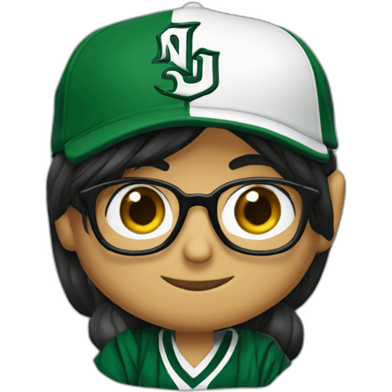 Mia Khalifa slytherin baseball tshirt emoji