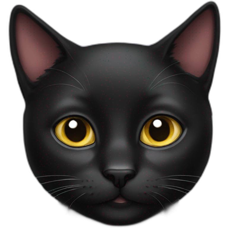 Black  cat emoji