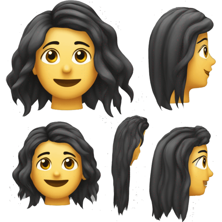 Maquina para cortar cabello emoji