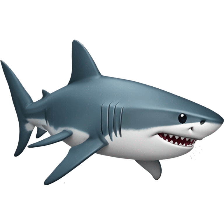 shark with roket emoji