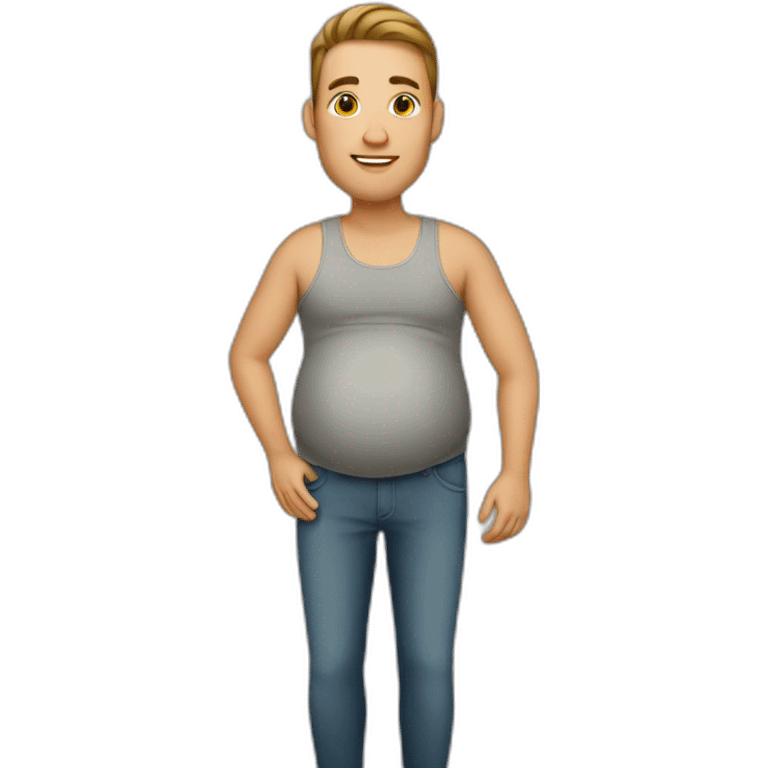 Pregnant man emoji