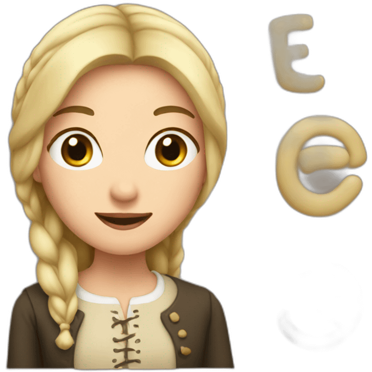 Anne with an E emoji