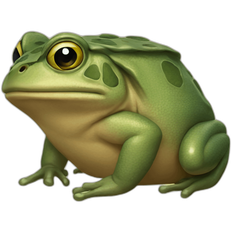 Crapaud moche emoji