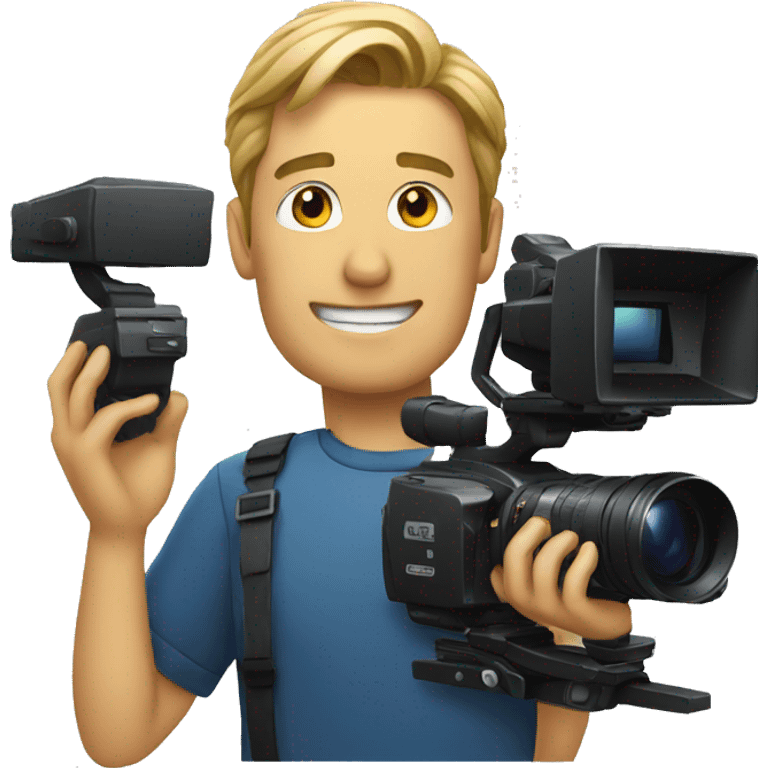 TV Cameraman emoji