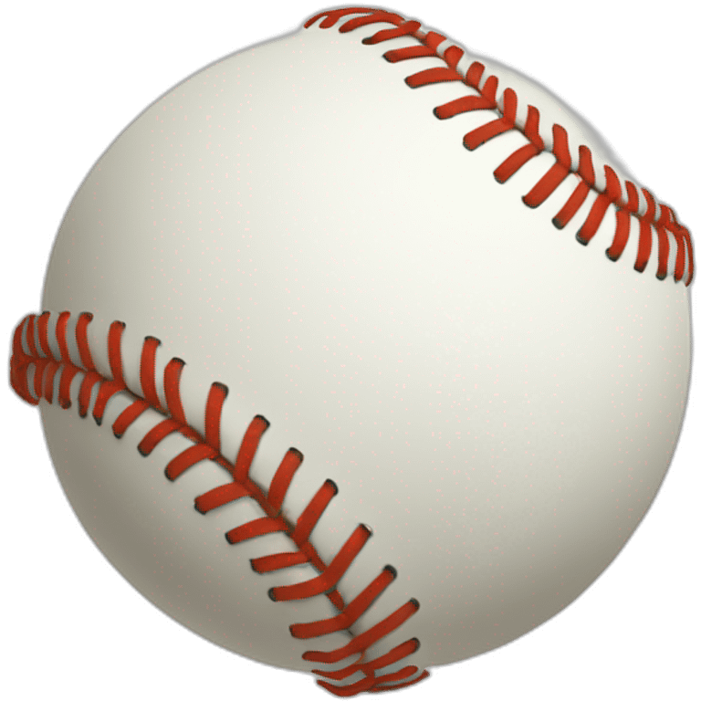 Rotating baseball emoji