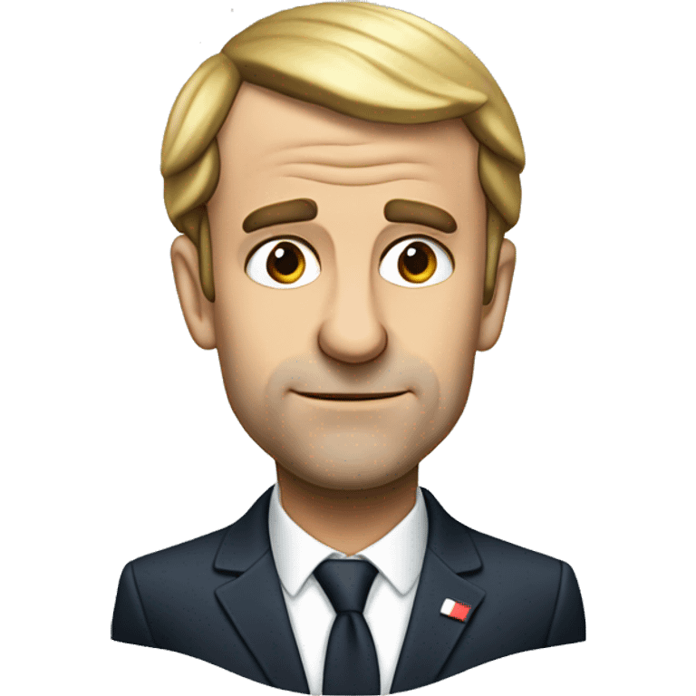 Macron qui fume emoji