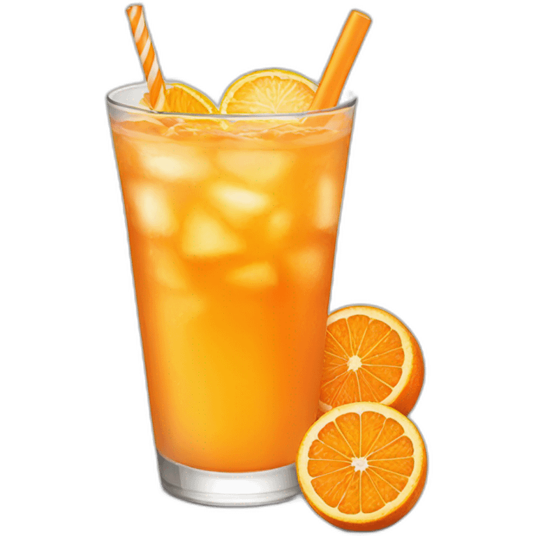 Orange drink emoji