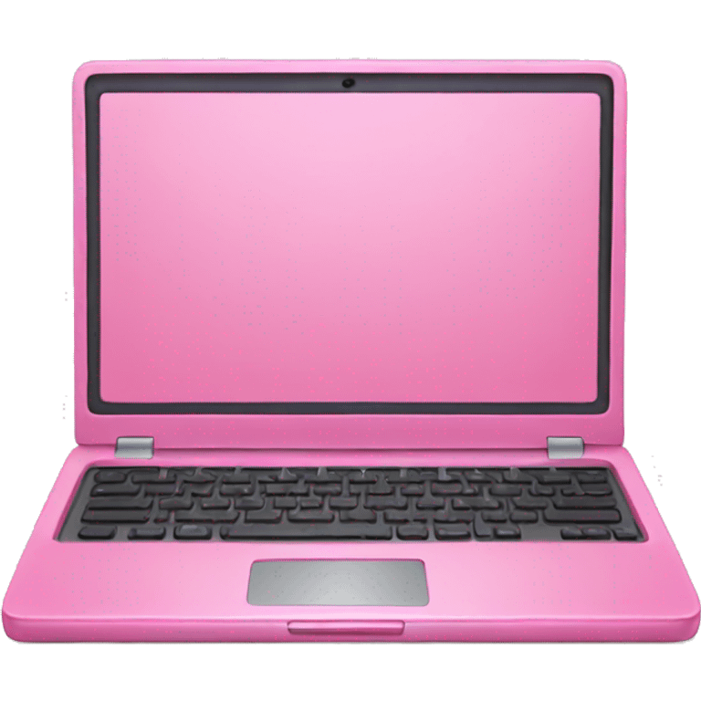 pink laptop emoji