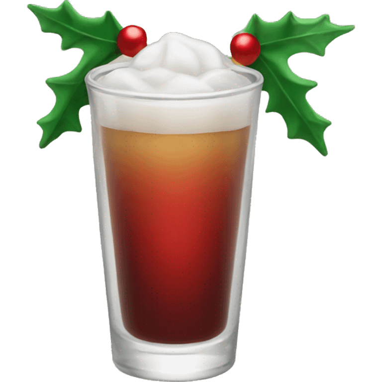 Christmas drinks  emoji