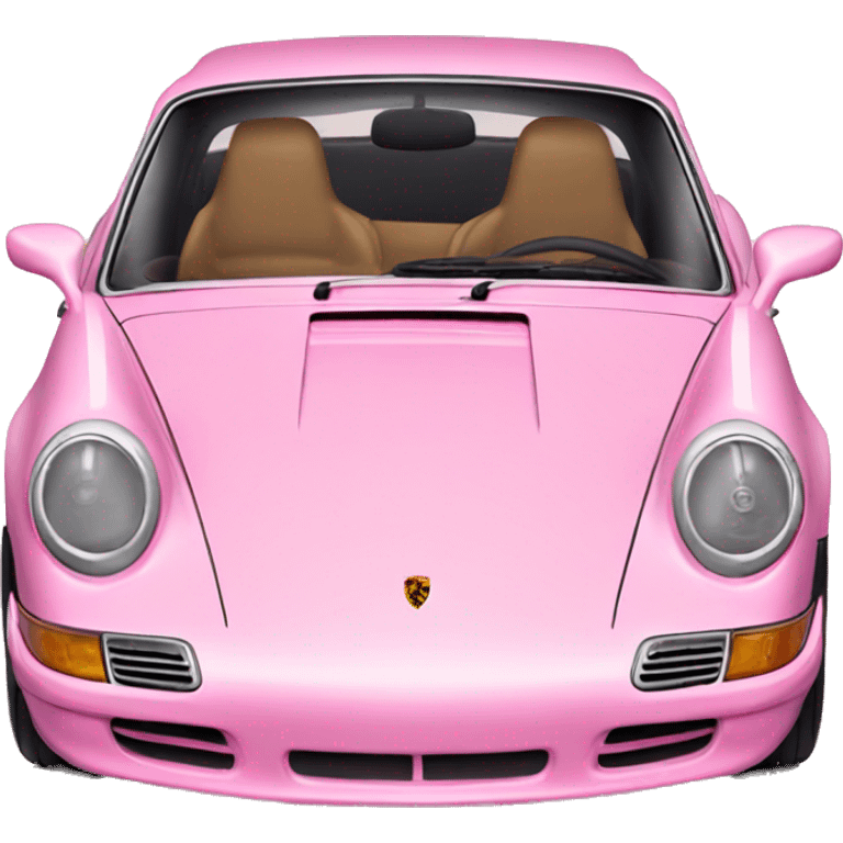 pink porsche emoji