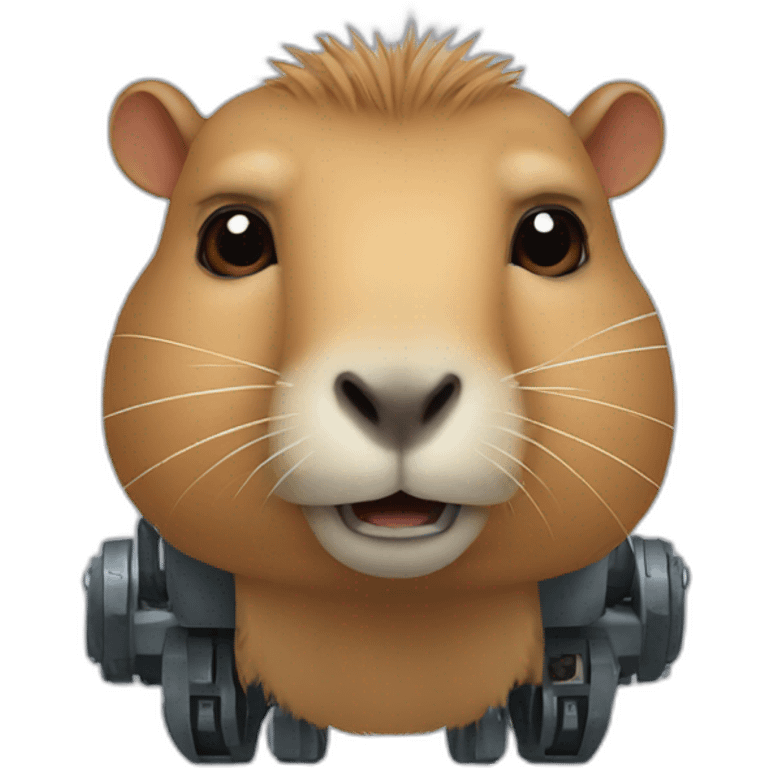 robot capybara emoji