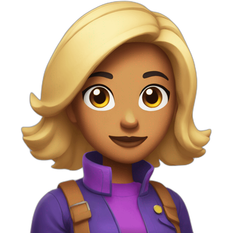 Colette from Brawl Stars emoji