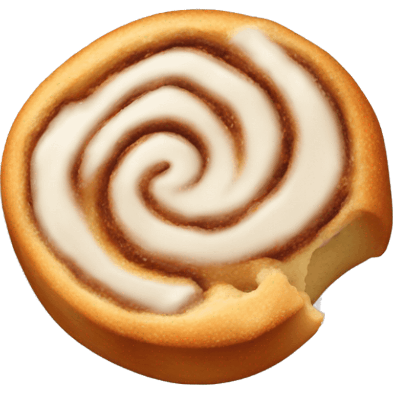 one plain cinnamon roll emoji