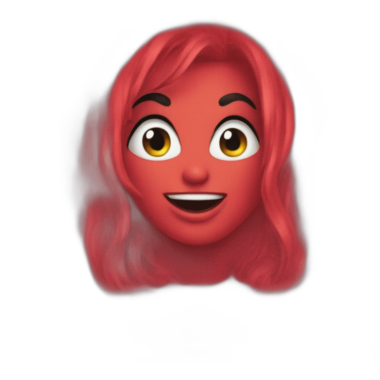 Sexy red emoji