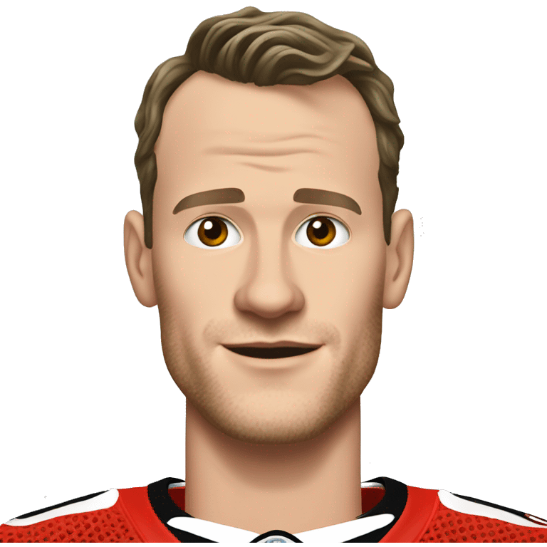 Jonathan Toews all dressed to the nines emoji