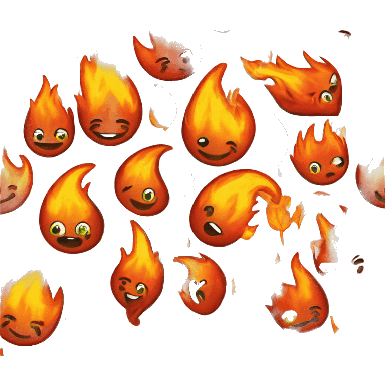 firey and leafy bfdi emoji