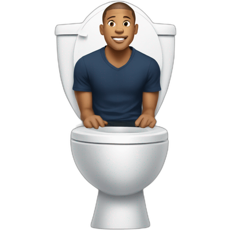 MBAPPE on the toilet emoji