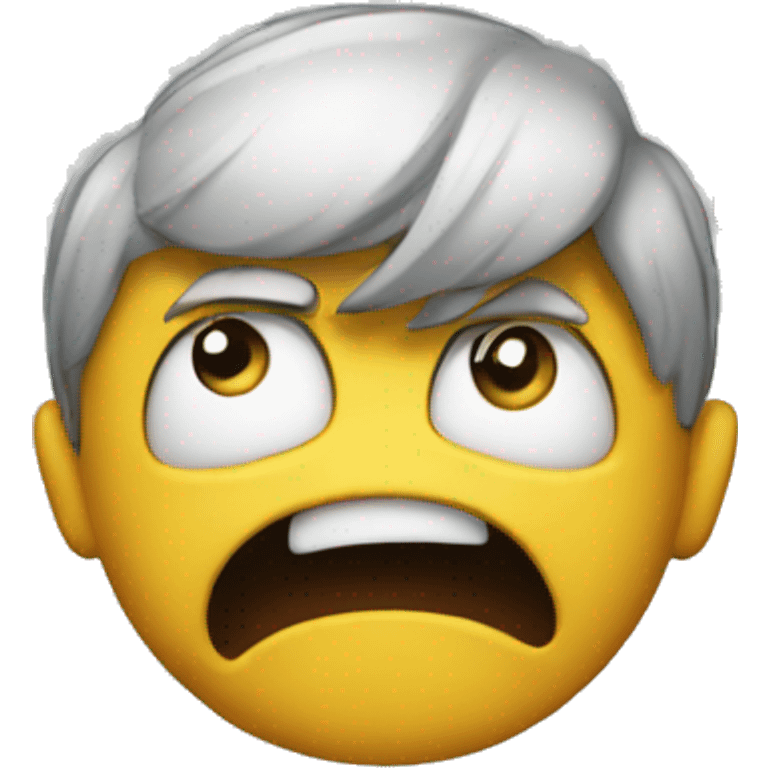 emoji having anxiety attack emoji