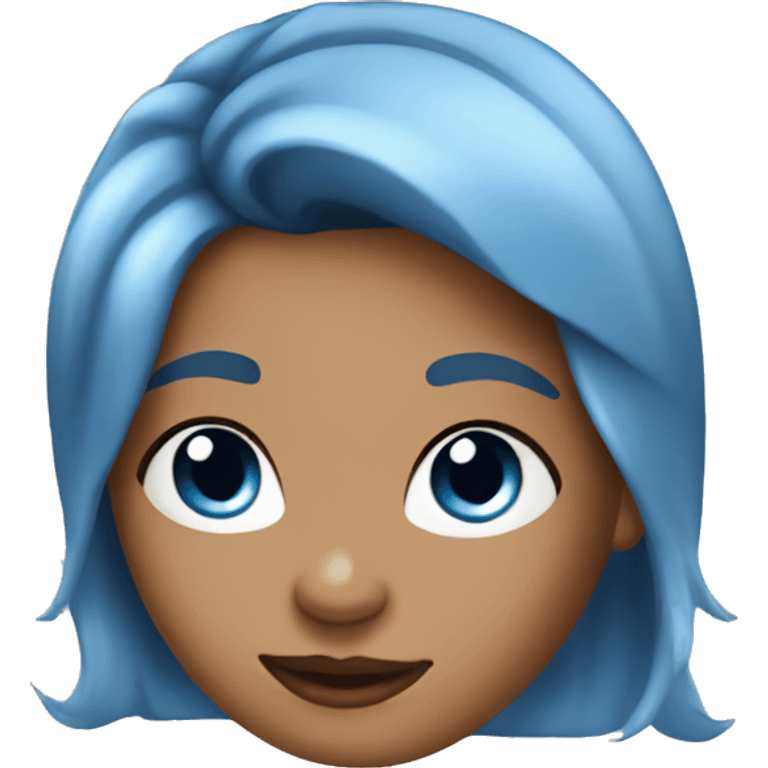 COQUETTE BLUE EMOIJ emoji