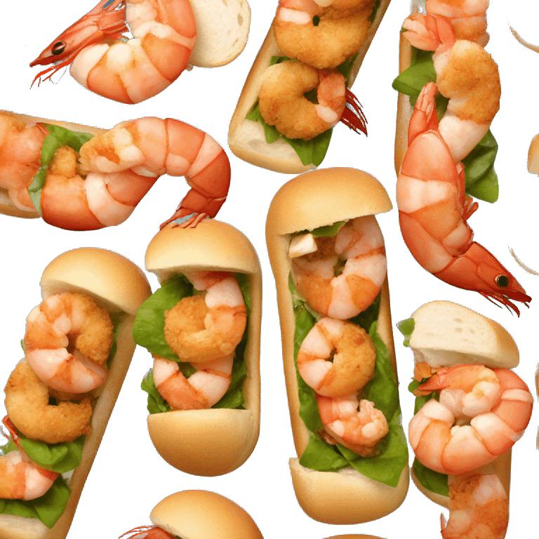 Shrimp po boy emoji