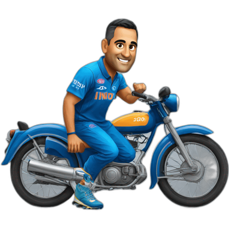 Dhoni emoji