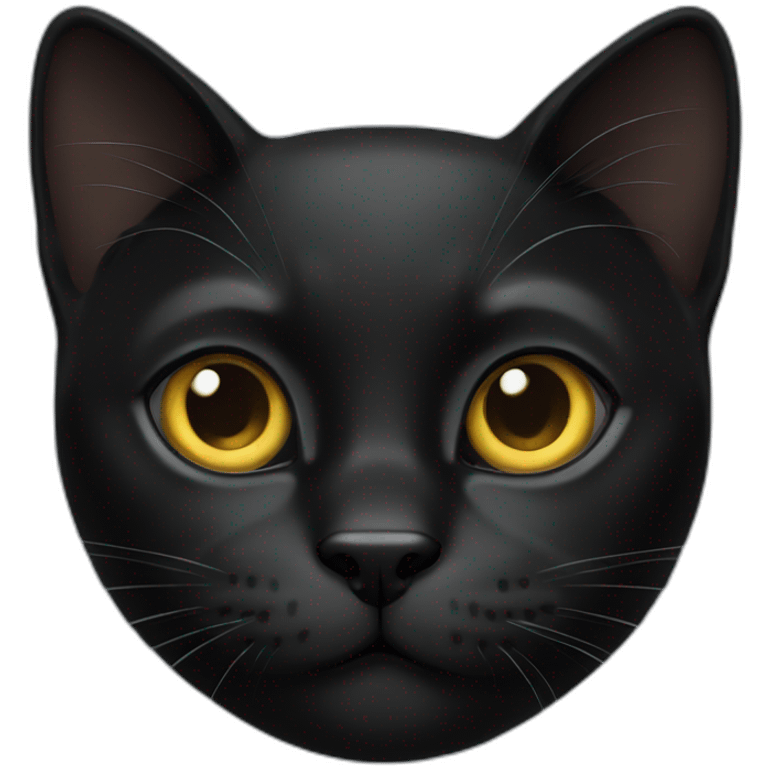 Black cat emoji