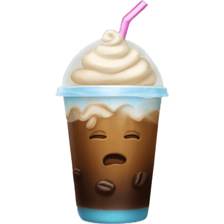 Iced coffe emoji