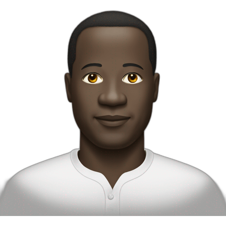 Alassane ouattara favoris blanc emoji