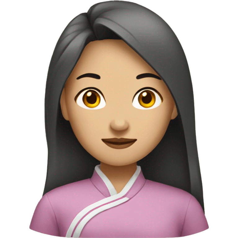 A Chinese women  emoji