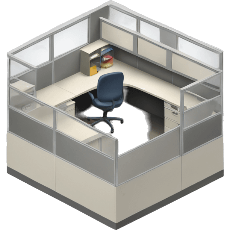 Office cubicle emoji